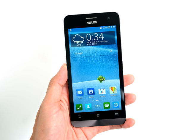 Asus ZenFone 5 chính hãng Việt Nam tăng RAM lên 2 GB