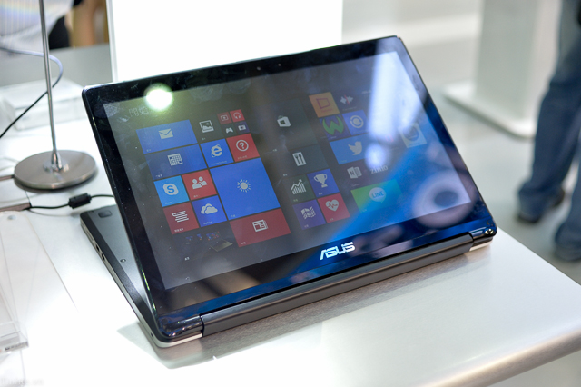 [Computex 2014] Asus Transformer Book Flip: laptop lật xoay 15.6