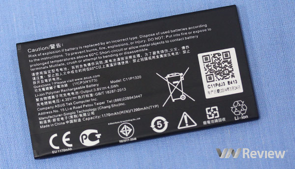 Khám phá bên trong điện thoại giá rẻ Asus Zenfone 4 