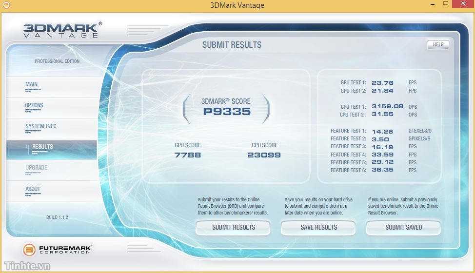 Benchmark máy tính mini ZOTAC ZBox E1750: đồ họa Intel Iris Pro