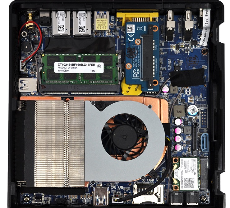 Benchmark máy tính mini ZOTAC ZBox E1750: đồ họa Intel Iris Pro