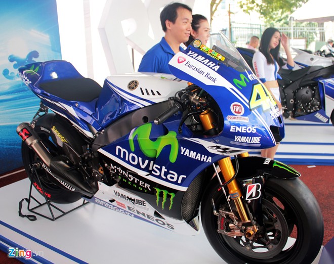 Bộ tứ siêu mô tô cùng màu của Yamaha tại Việt Nam 