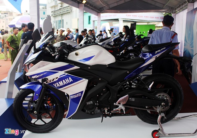 Bộ tứ siêu mô tô cùng màu của Yamaha tại Việt Nam
