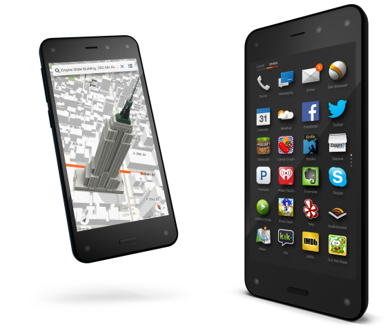 Amazon ra mắt smartphone Fire Phone 4,7 inch với giao diện 3D