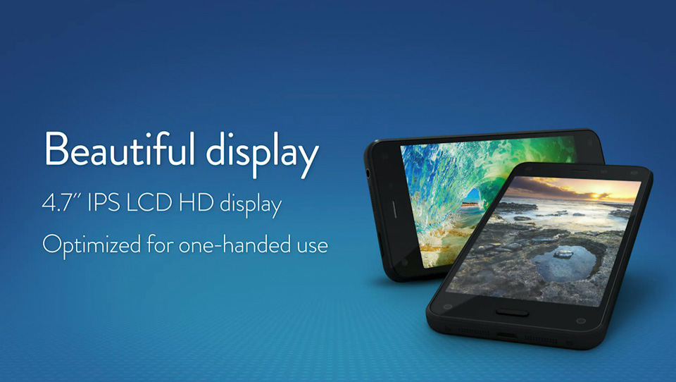 Amazon ra mắt smartphone Fire Phone 4,7 inch với giao diện 3D