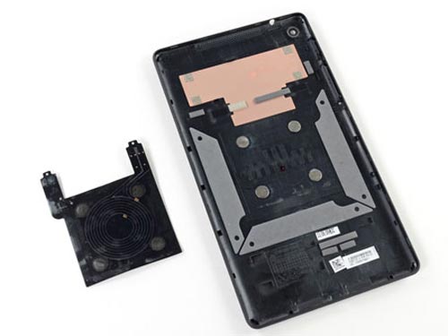 Nexus 7 2013 với sạc không dây, dẽ sửa chữa