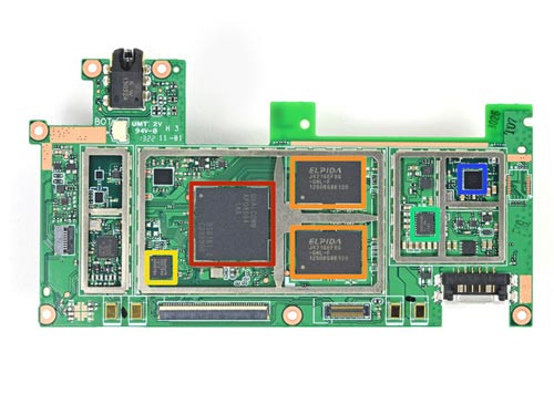 Nexus 7 2013 với sạc không dây, dẽ sửa chữa