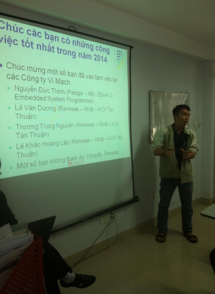 Tổng Kết Khóa Học Thiết Kế Vi Mạch 02/03/2014