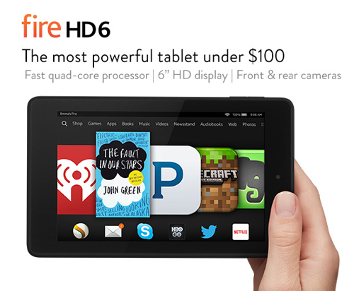 Amazon ra mắt 3 máy tính bảng Fire giá từ hơn 2 triệu đồng