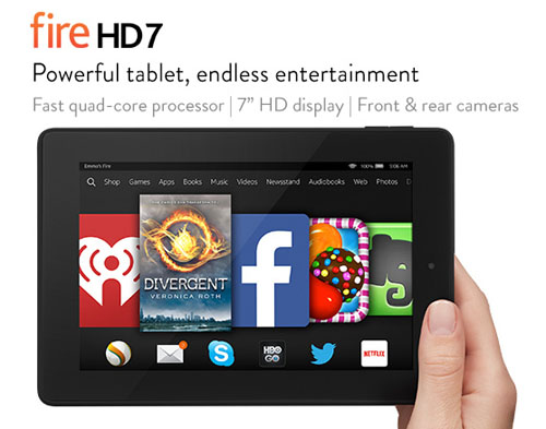 Amazon ra mắt 3 máy tính bảng Fire giá từ hơn 2 triệu đồng