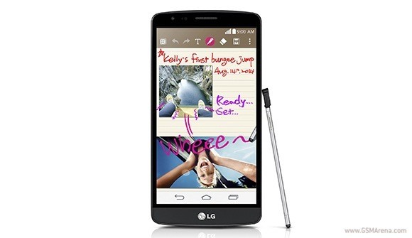 LG ra mắt G3 Stylus cấu hình thấp, hỗ trợ bút cảm ứng