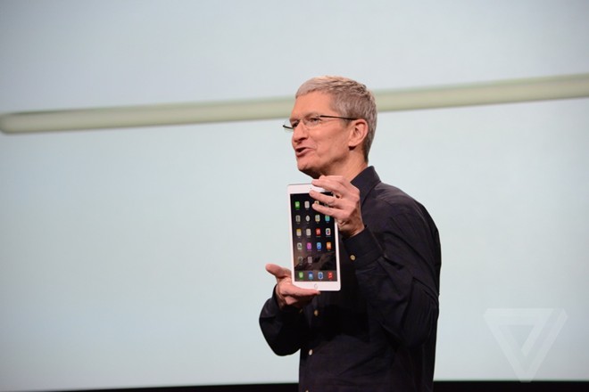 iPad Air 2 - máy tính bảng mỏng nhất thế giới ra mắt